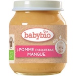 Babybio Био плодово пюре Babybio - Ябълка и манго, 130 g (3288131500799) - ozone