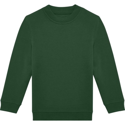 B&C Collection id. 332 crew kids / Детски суитшърт - бутилково зелен 128 (01k33254063)