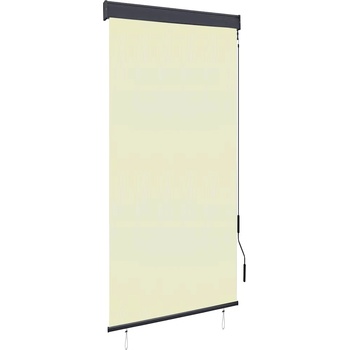 Image 1 of vidaXL Външна ролетна щора, 100x250 см, кремава (145959)