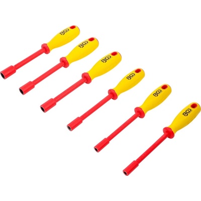 BGS technic Nástrčné šroubováky elektrikářské VDE, šestihran 5,5-12 mm - BGS 71095