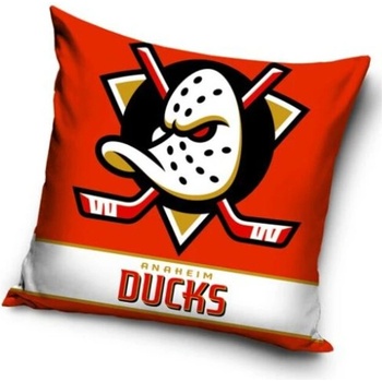 TipTrade Velurový Polštář NHL Color Anaheim Ducks 40x40
