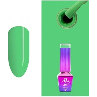 Molly Lac gél lak 94 Rest&Relax Reset Zelená 5 ml