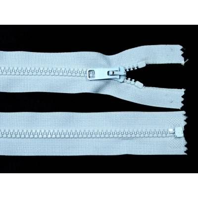 Kostěný zip no.5 rozepínací 50cm bundový color: 585 pastelová modrá