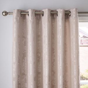 Catherine Lansfield Бежови пердета в комплект от 2 бр. от дамаск 229x229 cm Damask Jacquard - Catherine Lansfield (BD/44737/W/E6690/CHP)