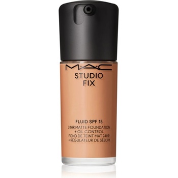 MAC Cosmetics Studio Fix Fluid SPF 15 24HR Matte Foundation + Oil Control матиращ фон дьо тен SPF 15 цвят NC44 30ml