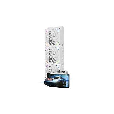 водно охлаждане Water Cooling Rainbow Vision 360 Turbo ARGB White - 6.67 inch Curve OLED Display (RAINBOW-VISION-360-T-ARGB-WH)