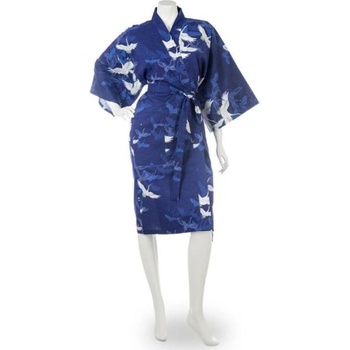 Japonské dámské kimono Yukata se vzorem Jeřábů