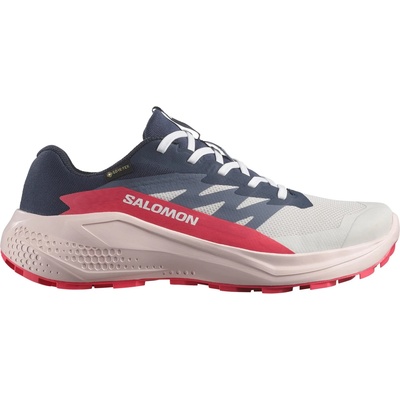 Salomon Дамски мултиспорт обувки Salomon Women's Alphaglide GORE-TEX Trail running shoes - Lunar Rock / Blue Nights / Rouge Red - размер 43 1/3 (EU) (122-1246-0122)