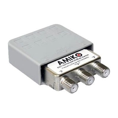 DiseqC 1.0 prepínač 2/1 Amiko D 201 DiSEqC