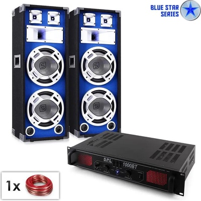 Electronic-Star PA Set Blue Star Series "Basssound Bluetooth" 1000W (PL-10869-3102) (PL-10869-3102)