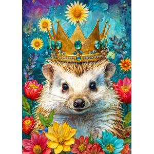 Enjoy - Puzzle Crowned Hedgehog - 1 000 piese