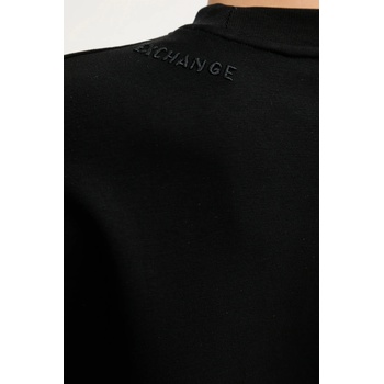 Giorgio Armani Суичър Armani Exchange в черно с изчистен дизайн XW000740 AF16111 (XW000740.AF16111)