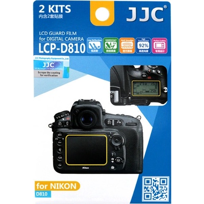 JJC LCP-D810 ochranná fólie LCD pro Nikon D810,D810A