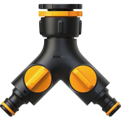 Fiskars Dvojitá spojka ke kohoutku Comfort pro všechny velikosti G1/2", G3/4", G1" (1027061)