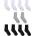 Lee Cooper Детски чорапи Lee Cooper Back to School Quarter socks 10pk Infant - Assorted