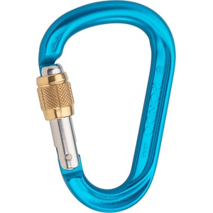 AustriAlpin HMS карабинер Austrialpin HMS Rondo Aluminium Screwdriver 23 kN HMS carabiner - Azure Anodized - размер One Size (323-0221-0111)