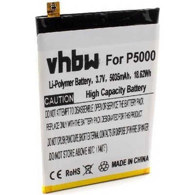 VHBW Батерия за Elephone P5000, 5035 mAh (800116341)