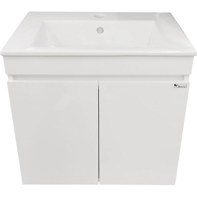 Triano Шкаф за баня с умивалник, Ели, 55 cm (73102)