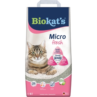 Biokat's Podstielka Biokats Micro Fresh 6 l