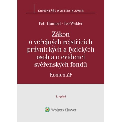 Zákon o veřejných rejstřících právnických a fyzických osob a o evidenci svěř..