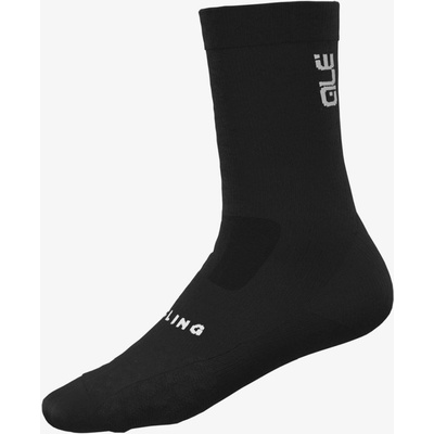 Alé Cycling letné cyklistické ponožky Digitopress Socks čierne