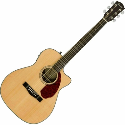 Fender CC-140SCE Natural Електро-акустична китара Дреднаут