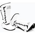 Fairtex Протектори за подбедрици Fairtex Detachable In-Step A. K. A. "Twister" white