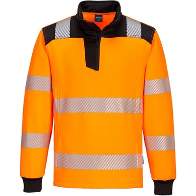 Portwest mikina PW326 reflexní Oranžovo čierna