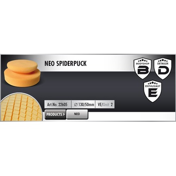 Scholl Concepts NEO SpiderPuck 130/50 mm honey ruční