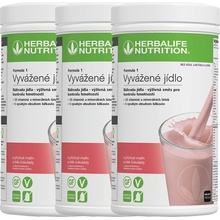 Herbalife 3x Formula 1 Free Form Koktail Malina a biela čokoláda bez sóje laktózy a lepku 3 x 500 g