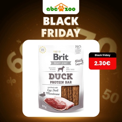 Brit Jerky Duck Protein Bar 80 g