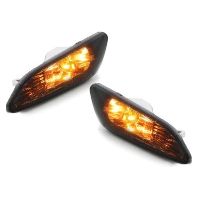 Кристални мигачи Alfa 156 - черен хром