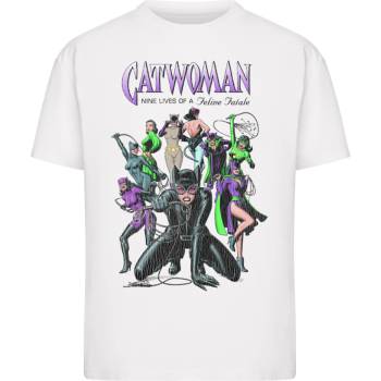 MERCHCODE Тениска Catwomen Feline Fatale Tee white XXLUB-MC1271-00220 - , размер L