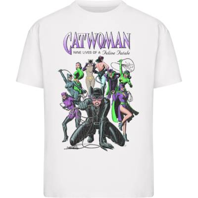 MERCHCODE Тениска Catwomen Feline Fatale Tee white XXLUB-MC1271-00220 - , размер L
