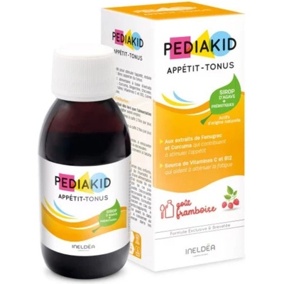 Pediakid Chuť do jedla malinová príchuť 125 ml