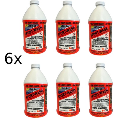 Atsko Sport-Wash prací prostriedok 6 x 1890 ml