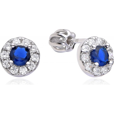 Jan Kos jewellery stříbrné náušnice MHT-3461/SM00