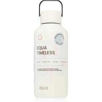 EQUA Timeless неръждаема бутилка за вода малка боя C'est La Vie 600ml