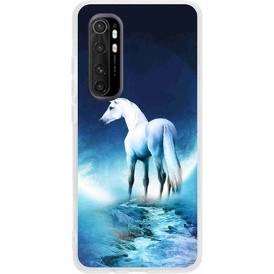 Pouzdro mmCase Gelové Xiaomi Mi 10 Pro - bílé jednorožec