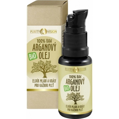 Purity Vision 100 % Raw Bio arganový olej 30 ml