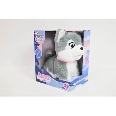 TMT interaktívny plyšový psík Luna (šteniatko husky)