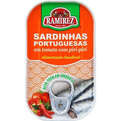 Ramirez Portugalské sardinky v pikantnej paradajkovej omáčke 125 g