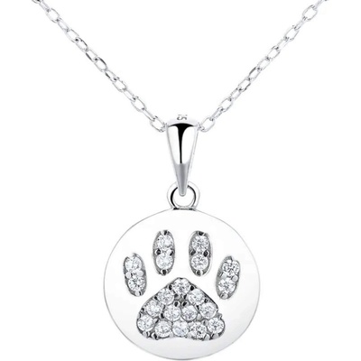 Silenti Jewelry Сребърно колие "Домашен любимец