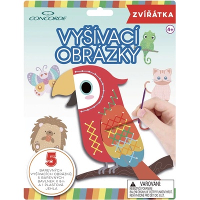 Vyšívací obrázky CONCORDE Zvířátka