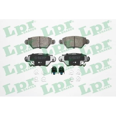 Sada brzdových destiček, kotoučová brzda LPR 05P699