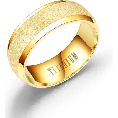 Naky Titanový prsten Baron Gold P0619