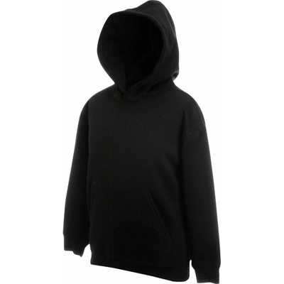 Fruit of the Loom F.O.L. Classic Kids Hooded Sweat black