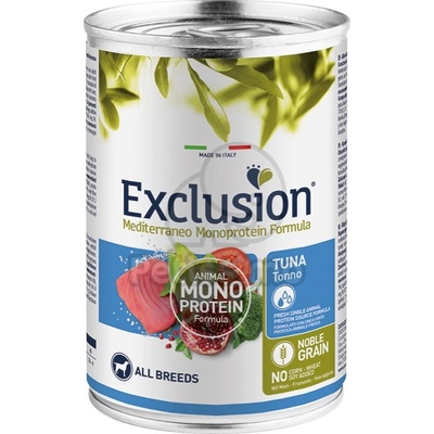 Exclusion Mediterraneo Monoprotein Formula All Breeds консерва за кучета - риба тон 400 г