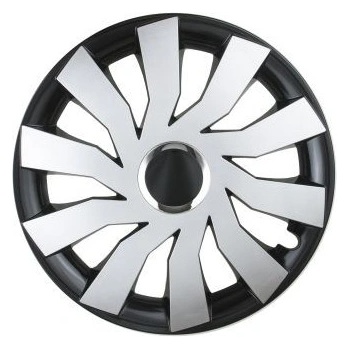 Leoplast Тасове за джанти Cliff черно / сребро - 16