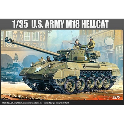 Academy M18 Hellcat US Army Model Kit 13255 1:35